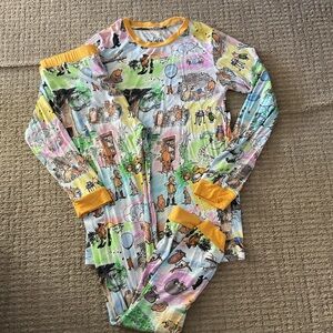 Babalus Winnie the Pooh viscose bamboo pajama set long sleeve comfy  size 12/14